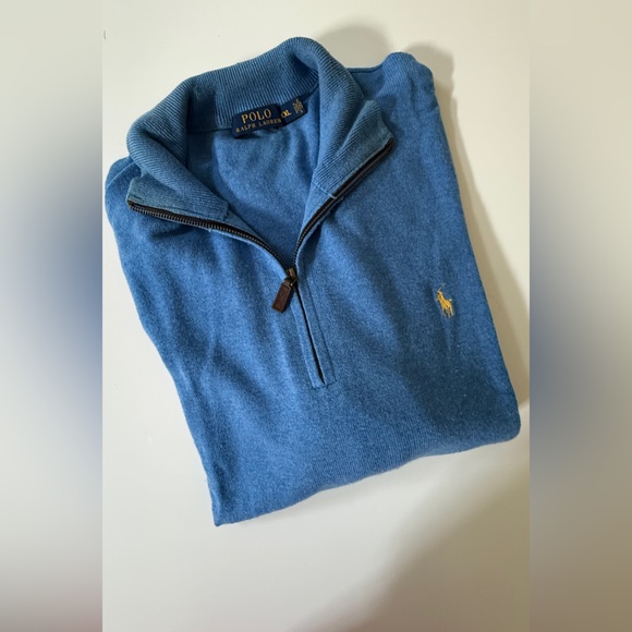 Polo luxurious Italian wool with a signature Pony elevate this sweater XXL - Picture 1 of 3